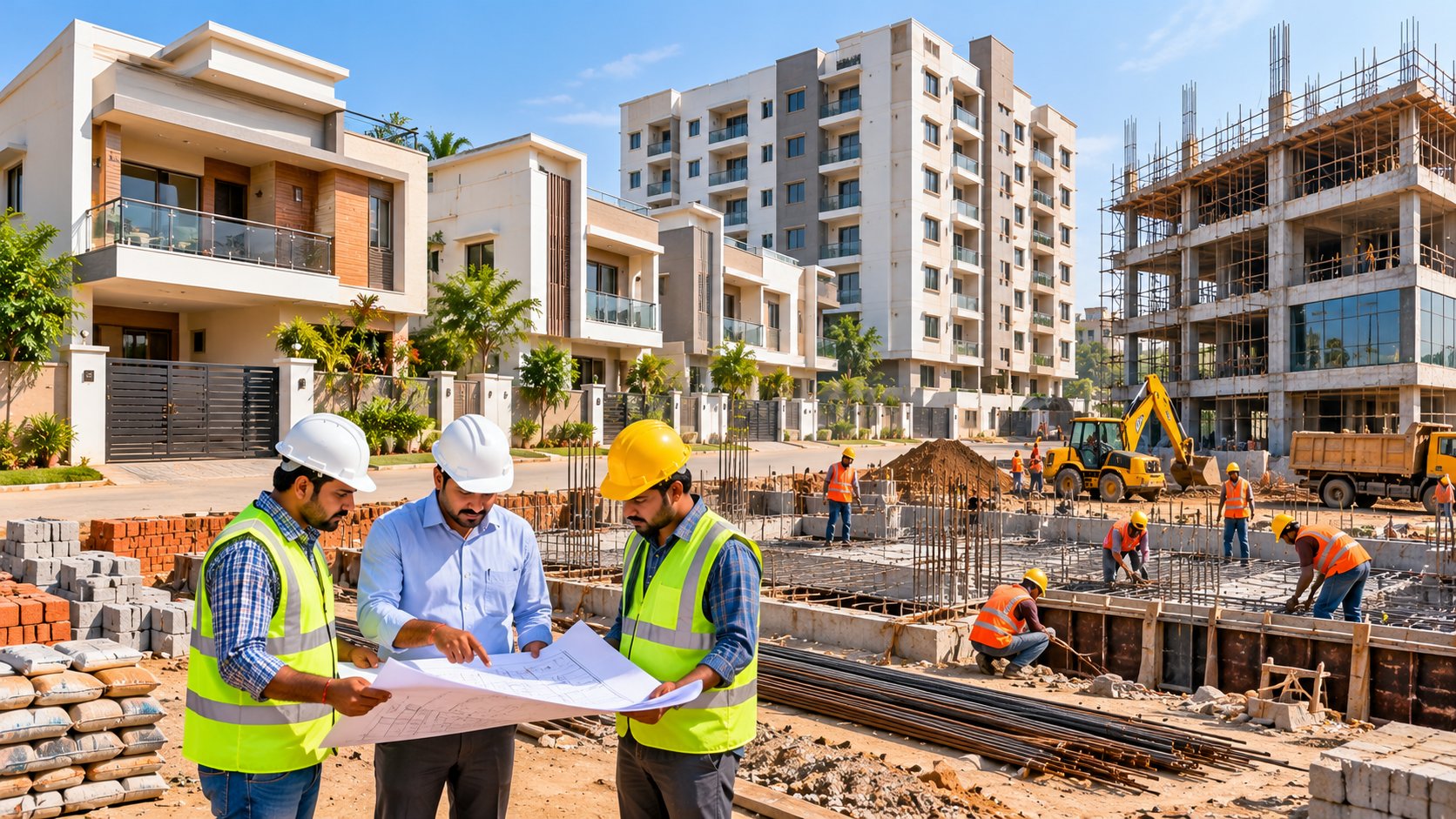 Indian Builders work