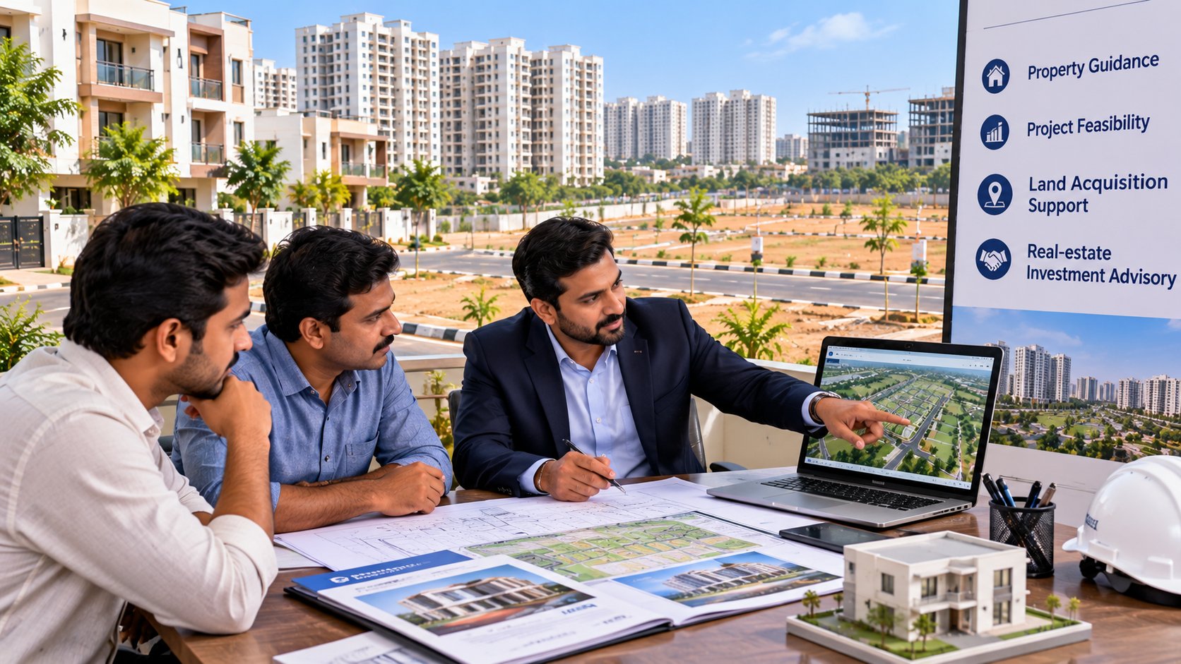 Indian Real Estate Consultants work